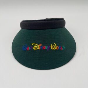 Vintage 90s Walt Disney World Goofy’s Hat Co. Visor Green WDW Vacation Retro